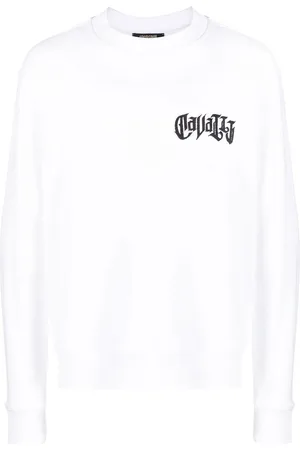Roberto Cavalli Sweatshirt mit verziertem Logo