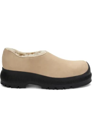 Jil Sander Loafer mit Shearling-Futter