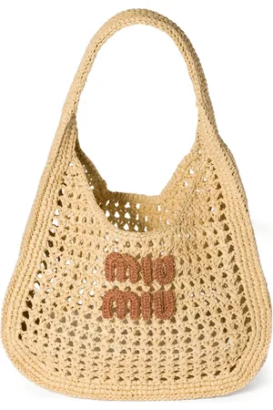 Miu Miu Gewebte Tote Bag