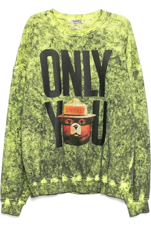 Stain Shade Sweatshirt mit grafischem Print