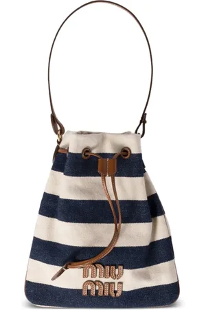 Miu Miu Gestreifte Beuteltasche