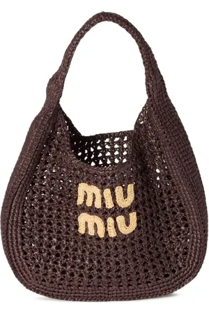 Miu Miu Gewebte Tote Bag