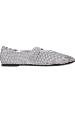 Karl Lagerfeld Mesh ballerina shoes