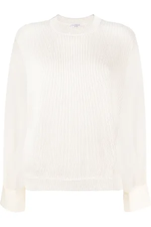 Brunello Cucinelli Strickpullover mit Rundhalsausschnitt