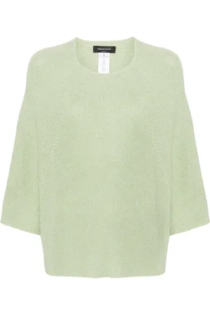 Fabiana Filippi Metallic-Pullover mit kurzen Ärmeln