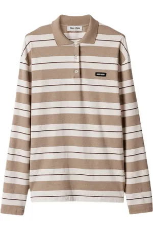 Miu Miu Striped polo shirt