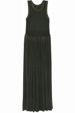 UMA WANG Ärmelloses Maxikleid