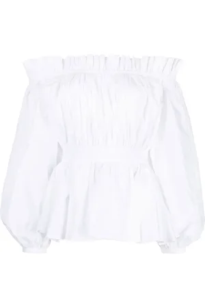 Alexander McQueen Schulterfreie Bluse