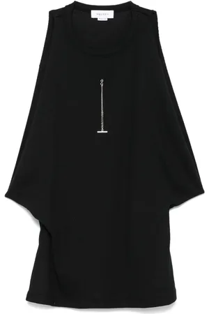 Alexander McQueen Drapiertes Armhole T-Shirt