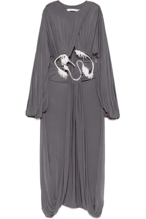 CHRISTOPHER ESBER Sculptured Torso Maxikleid