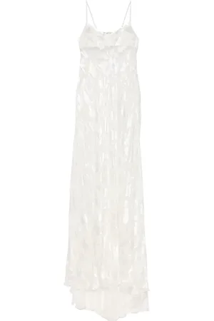 ERMANNO SCERVINO Floral-jacquard maxi dress