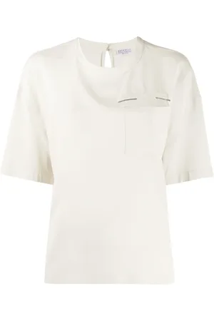 Brunello Cucinelli Oberteil mit Brusttasche