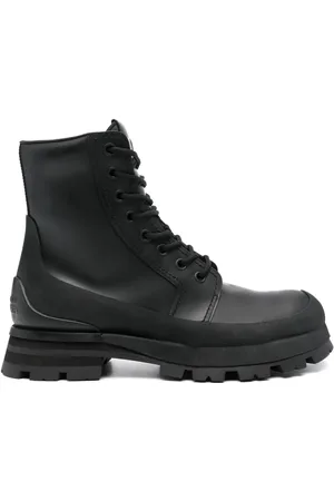 Alexander McQueen Schnürstiefel aus Leder