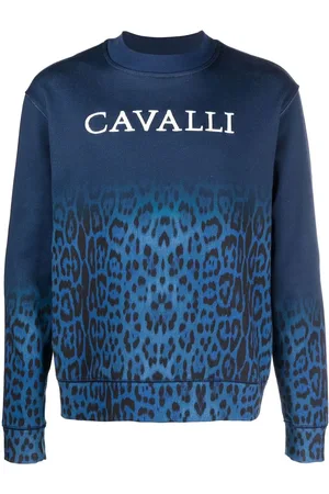 Roberto Cavalli Sweatshirt mit Leoparden-Print