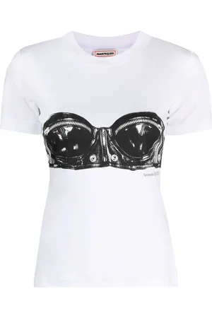 Alexander McQueen T-Shirt mit Print