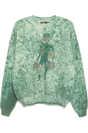 Stain Shade Pullover mit grafischem Print