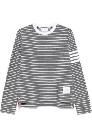 Thom Browne Langarmshirt mit Streifen
