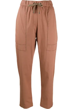 Brunello Cucinelli Paperbag-Hose