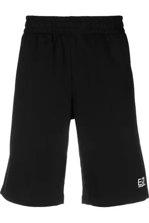 EA7 Shorts mit Logo-Print