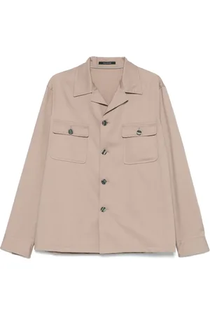 TAGLIATORE Camp-collar shirt