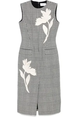Erdem Maxikleid mit Blumenstickerei