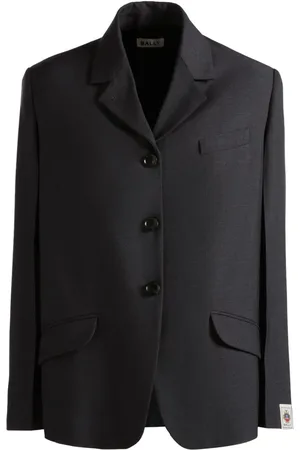 Bally Sakko mit Logo-Patch