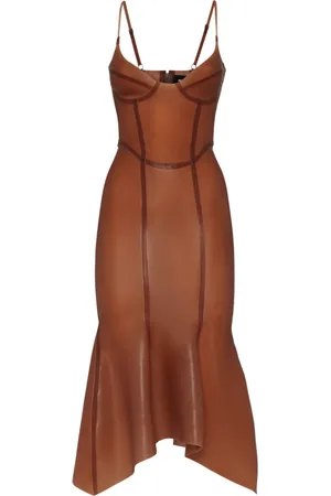 Dsquared2 Midikleid aus Latex