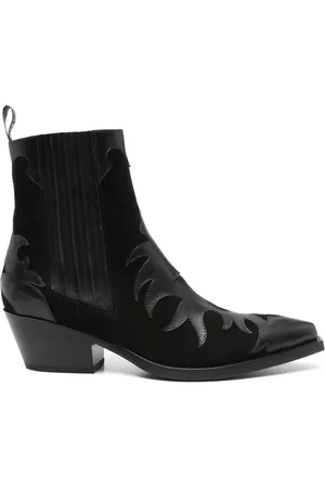 SARTORE 50mm leather ankle boots