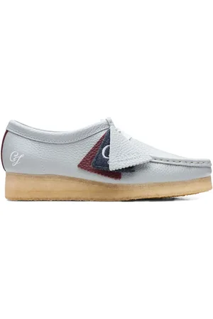Clarks Wallabee "Light Blue" loafers