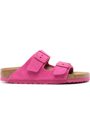 Birkenstock Arizona Pantoletten aus Wildleder