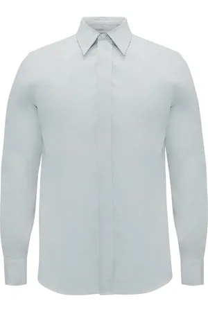 Alexander McQueen Hemd mit verdeckter Knopfleiste