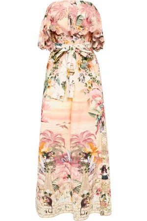 Camilla Schulterfreier Jumpsuit