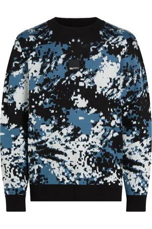 Karl Lagerfeld Pullover mit durchgehendem Print