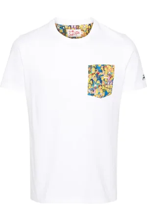 MC2 SAINT BARTH X The Simpsons Blanche T-Shirt