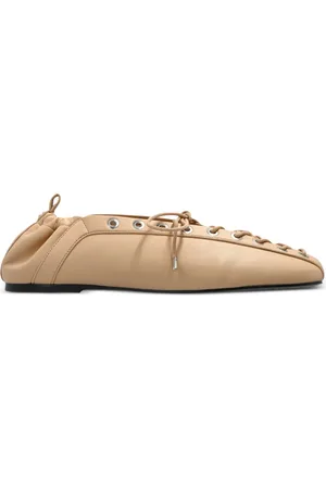 Ganni Derby-Schuhe aus Leder
