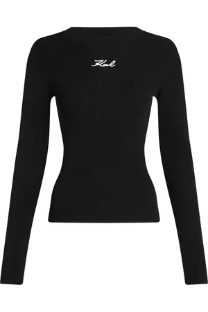 Karl Lagerfeld T-Shirt mit Logo-Stickerei