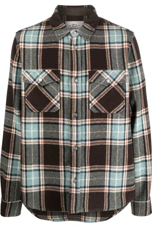 Woolrich Kariertes Alaskan Melton Hemd