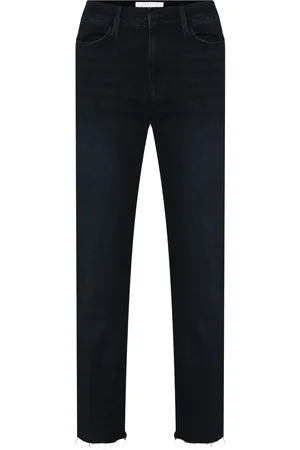 Frame Taillenjeans mit geradem Bein