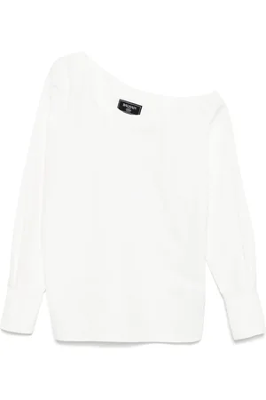 Balmain Kleid mit offenem Kragen
