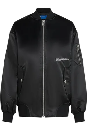 Karl Lagerfeld Bomberjacke in Satinoptik