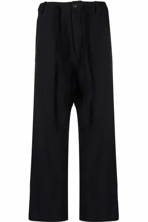 UMA WANG Cropped-Hose mit tiefem Schritt