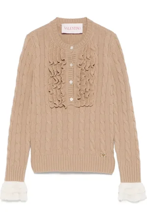 VALENTINO GARAVANI Pullover mit Zopfmuster
