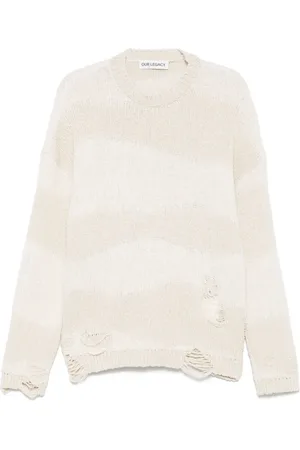 OUR LEGACY Pullover im Distressed-Look