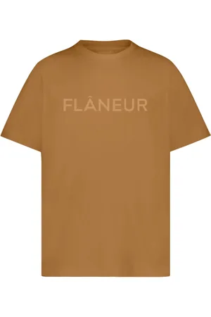 FLÂNEUR Logo-print T-shirt
