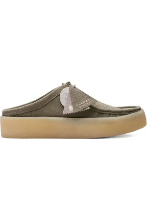 Clarks Wallabee Cup "Green" derby shoes