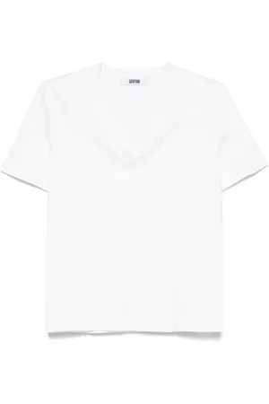 GRIFONI Whipstitch-detailed T-shirt