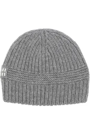 Miu Miu Beanie mit Logo-Patch
