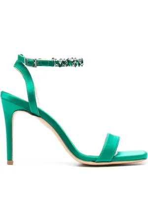 P.A.R.O.S.H. Sandalen mit Kristallen 110mm