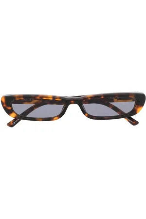 The Attico Sonnenbrille mit eckigem Gestell