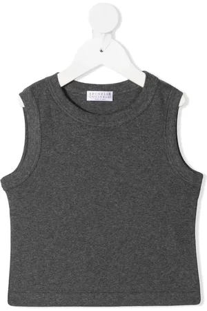 Brunello Cucinelli Tanktop mit rundem Ausschnitt